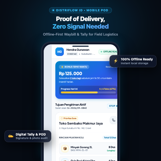 DistriFlow ID Mobile App